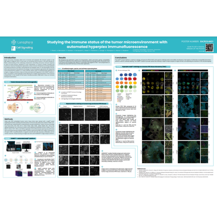 Studying the immune status of the tumor microenvironment with automated hyperplex immunofluorescence