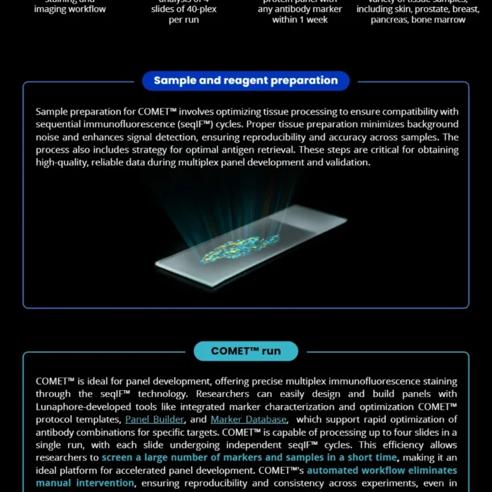 Quick, clear and complete data generation with COMET™