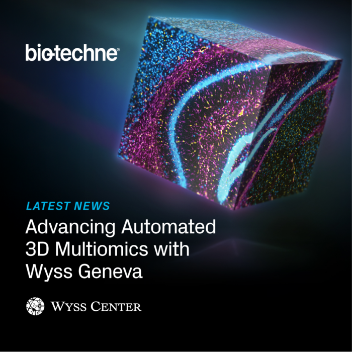 Bio-Techne partners with the Wyss Center Geneva to advance automated 3D multiomics technology and accelerate spatial biology